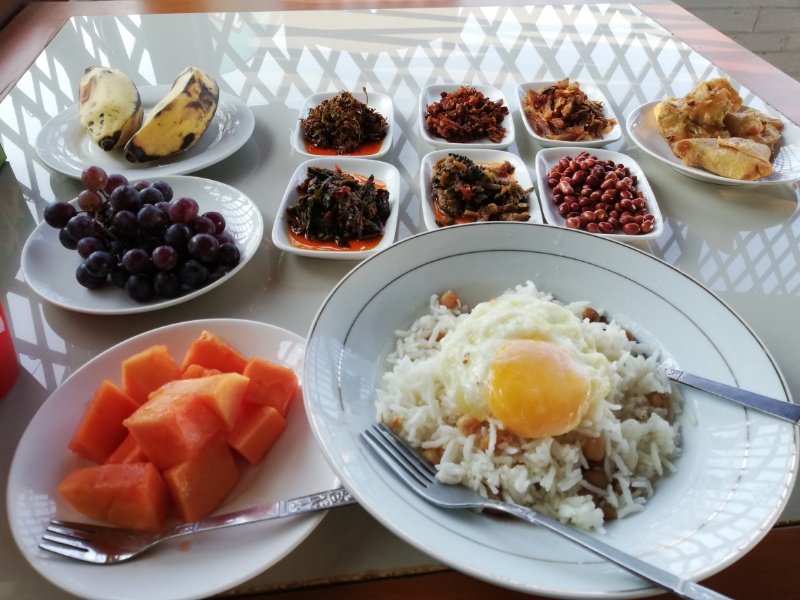 ミャンマー朝食